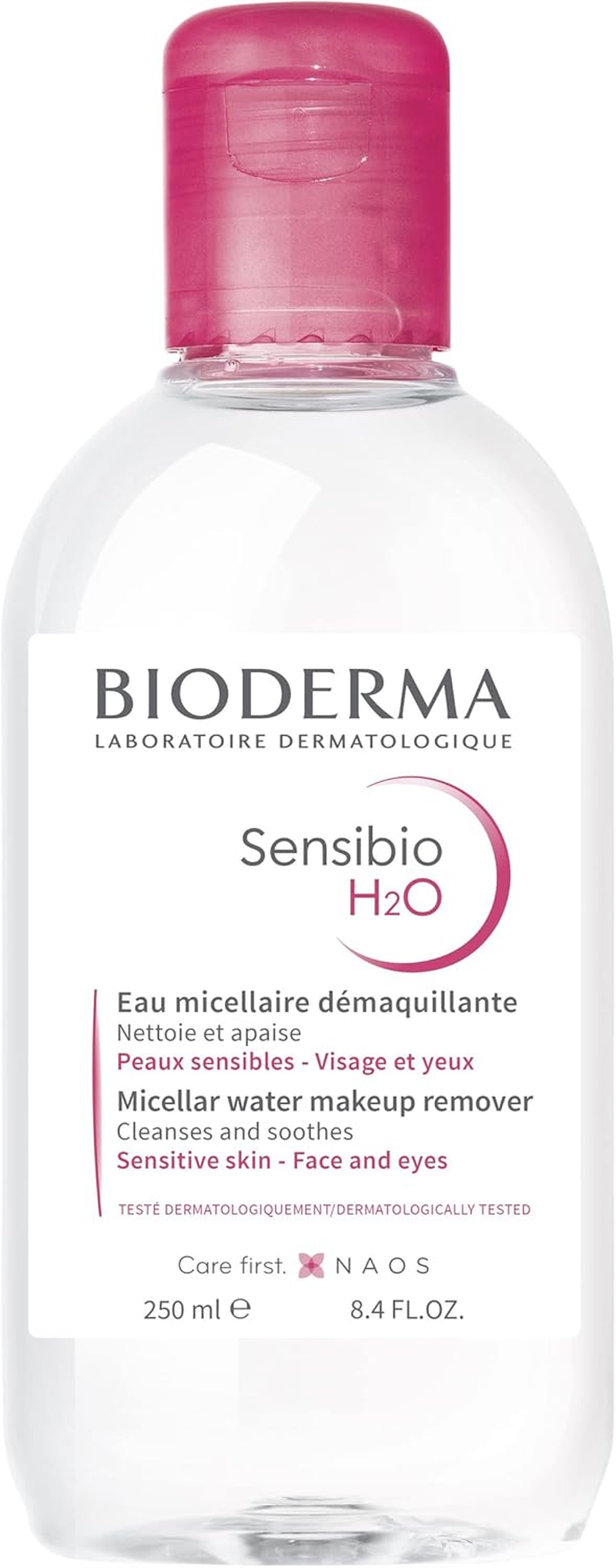 BIODERMA Sensibio H2O Micellar Water - Soothing Make up Remover Face Cleanser for Sensitive Skin, 250Ml image number 1