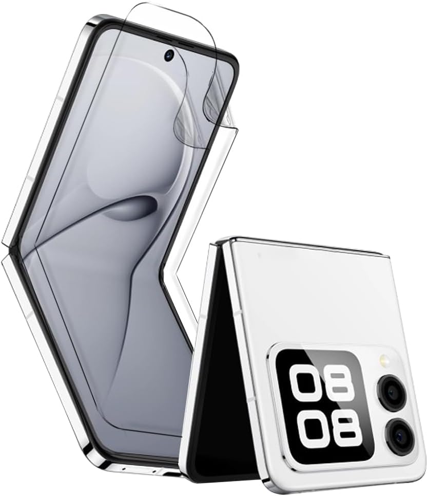 SRSRROP 3 X Hydrogel Screen Protectors for Huawei Pura 70 Pro/Pro+/Ultra 5G (6.8 Inches), HD Transparent TPU, [Anti-Bubble] [High Sensitivity] [Anti-Scratch Screen Protector] image number 2