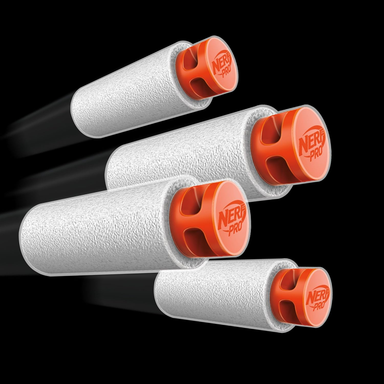 Nerf Pro Sender Half-Length Semi Automatic Dart Blaster, 150 FPS, 30 Nerf Pro Half-Length Darts, 15-Dart Magazine, Eyewear, Gifts for Teens, 14+ image number 4