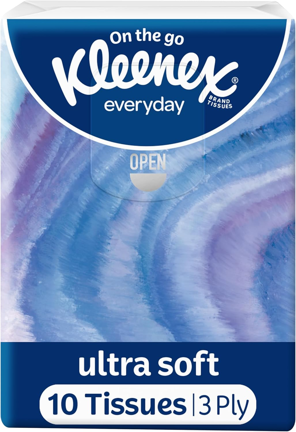 Kleenex Ultra Soft Pocket 3 Ply Facial Tissues (6 X 10 Pack) image number 5