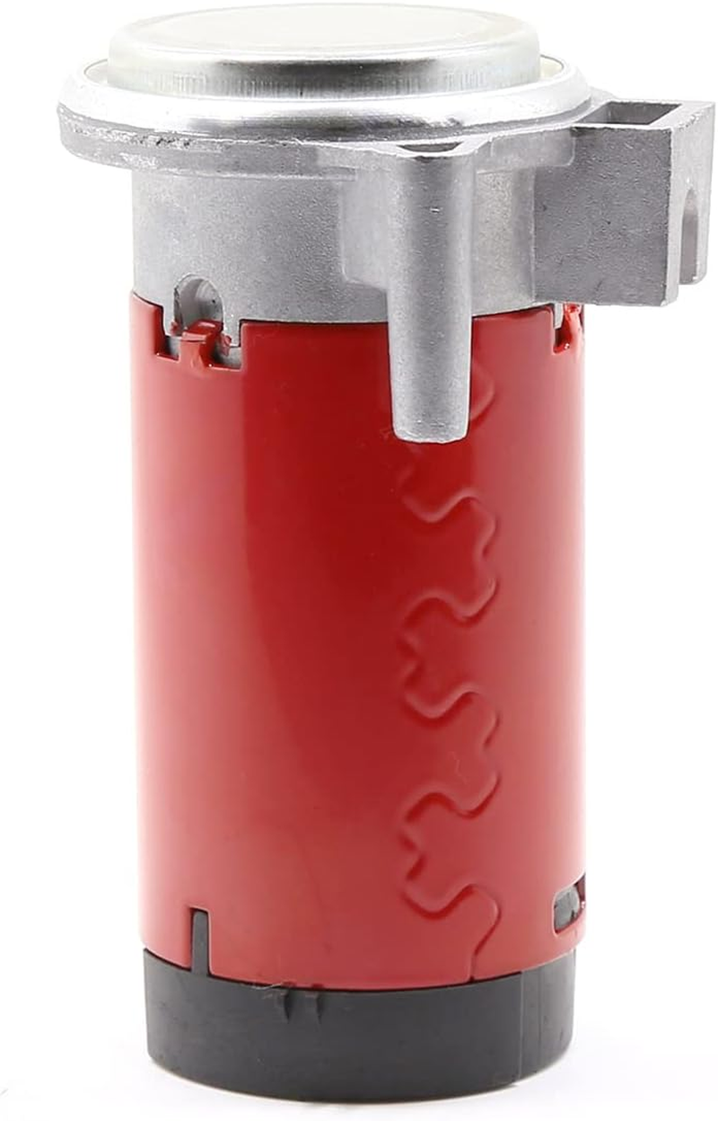 Camsoc 12V Air Compressor for Trucks, Cars, Horn Kit - Silver Plastic