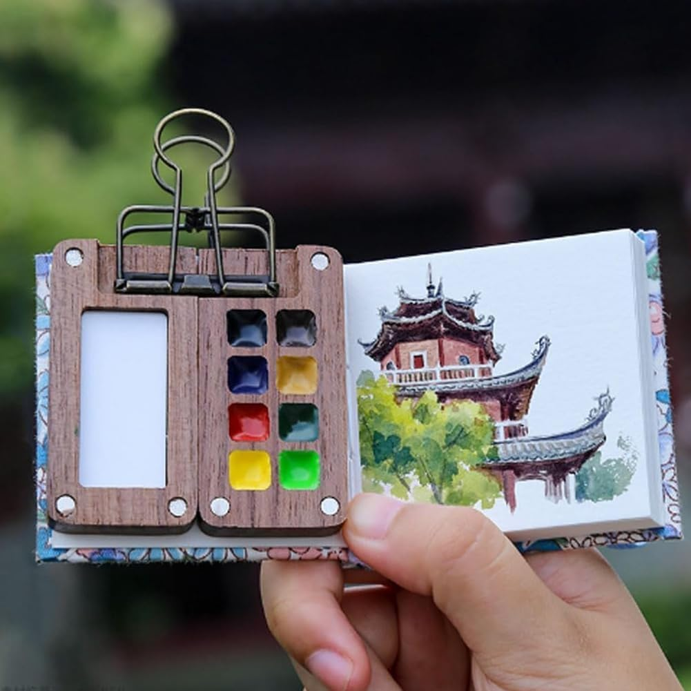 Travel Ready Paint Palette Bundle,Travel Paint Palette Set,Solyst Travel Paint Palette,Mini Travel Paint Palette B image number 3