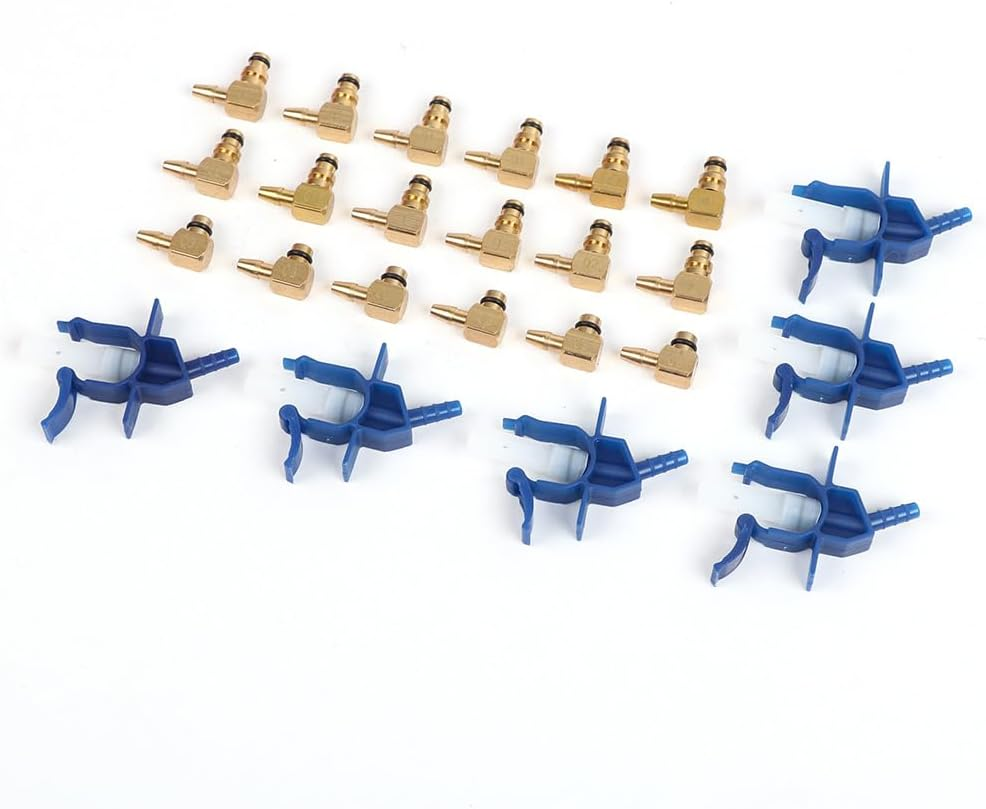 SEDY Diesel Injector Flow Meter Test Kit for Common Rail Engines, Leak-Off Tester with Measuring Tubes, Hoses & Storage Case for Automotive Diagnostics image number 5