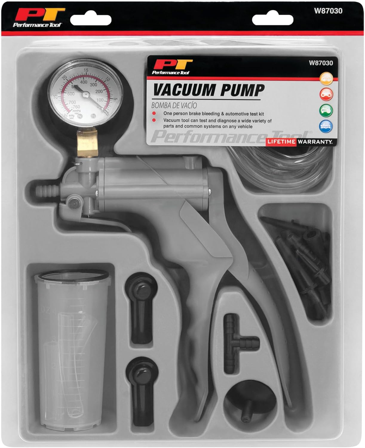 Performance Tool W87030 Hand Vacuum Pump Brake Bleeder image number 3