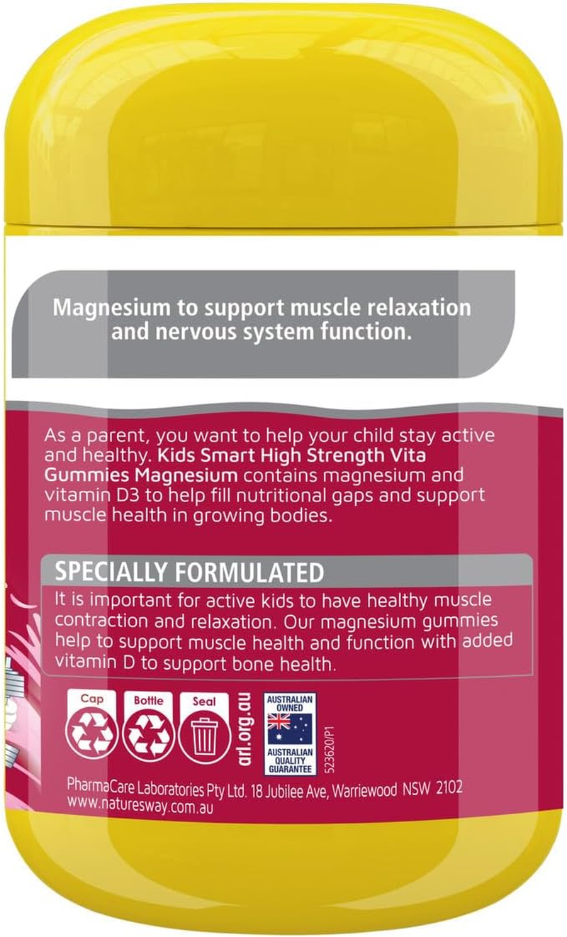 Nature'S Way Kids Smart High Strength Magnesium Vita 50 Gummies image number 1