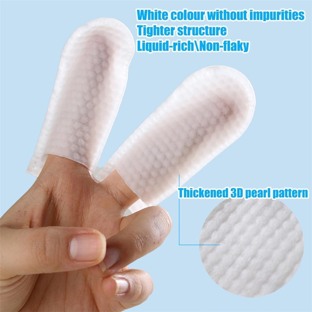 Mumoo Bear 60 Count Ear Teeth Wipes for Dogs and Cats, Pet Ear Cleaner Wipes Pet Dental Care Finger Pads for Fresh Breath & Oral, Soothing Cleansing,Odor Removal,Natural Plant Extracts