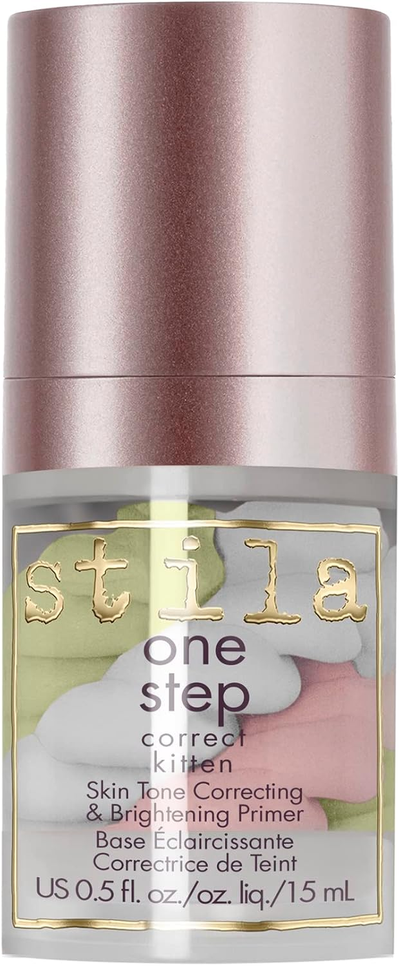Stila Cosmetics Stila One Step Correct Kitten Skin Tone Correcting and Brightening Primer by Stila for Women - 0.5 Oz Primer, 14.787000000000001 Millilitre image number 1