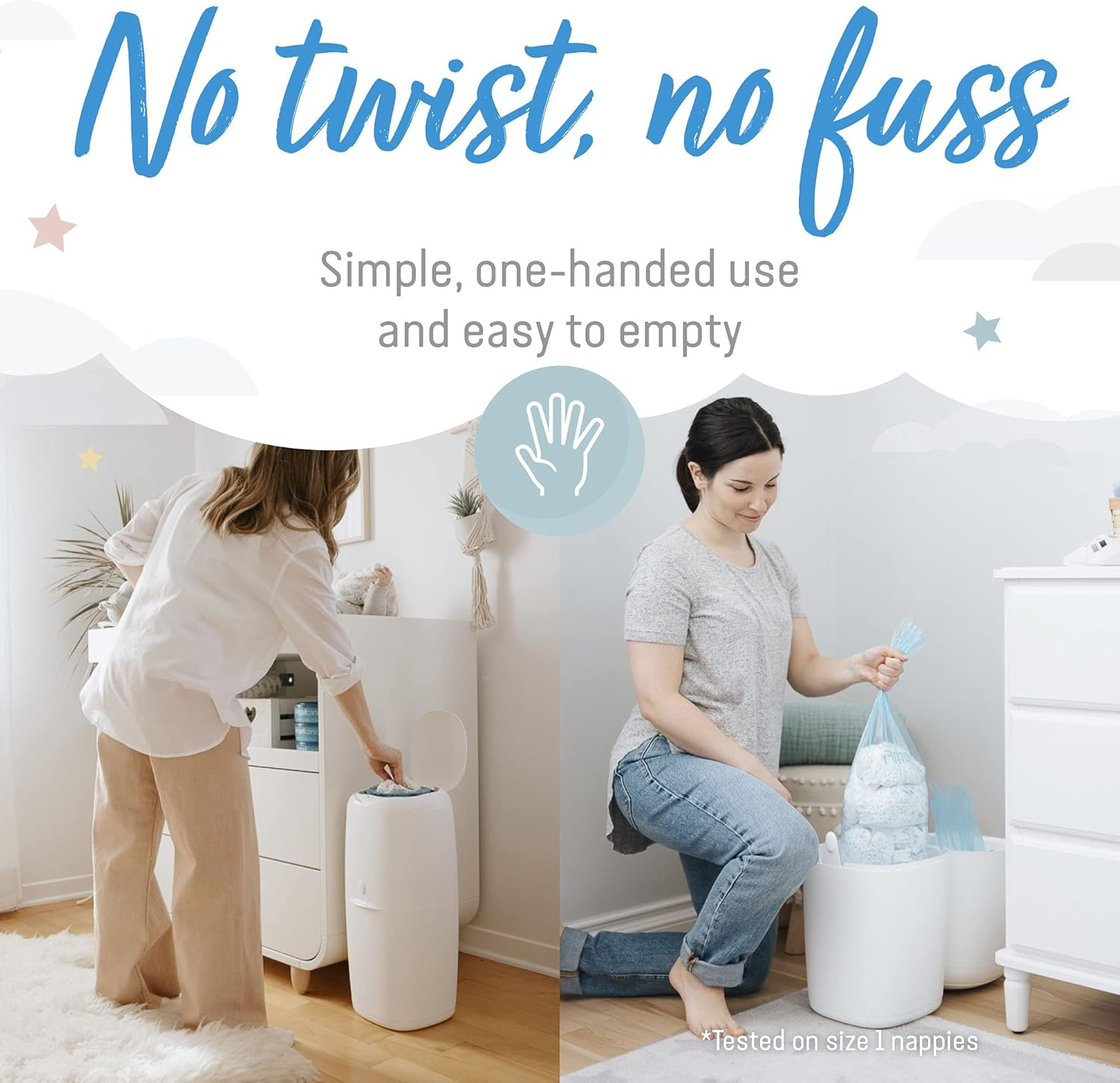 Angelcare Refill Cassettes - Pack of 12, AC1112 image number 2