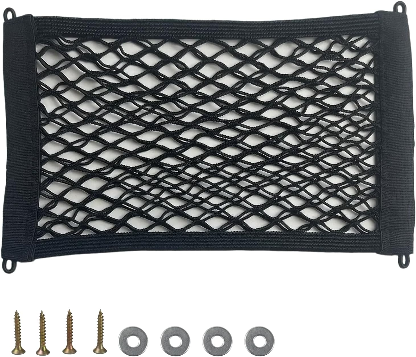 Universal Ski Helmet Holder for Backpack, Double-Layer Elastic Mesh Net, Fits Snow & Off-Road Helmets, E-Bike & Hiking Storage Accessory image number 5