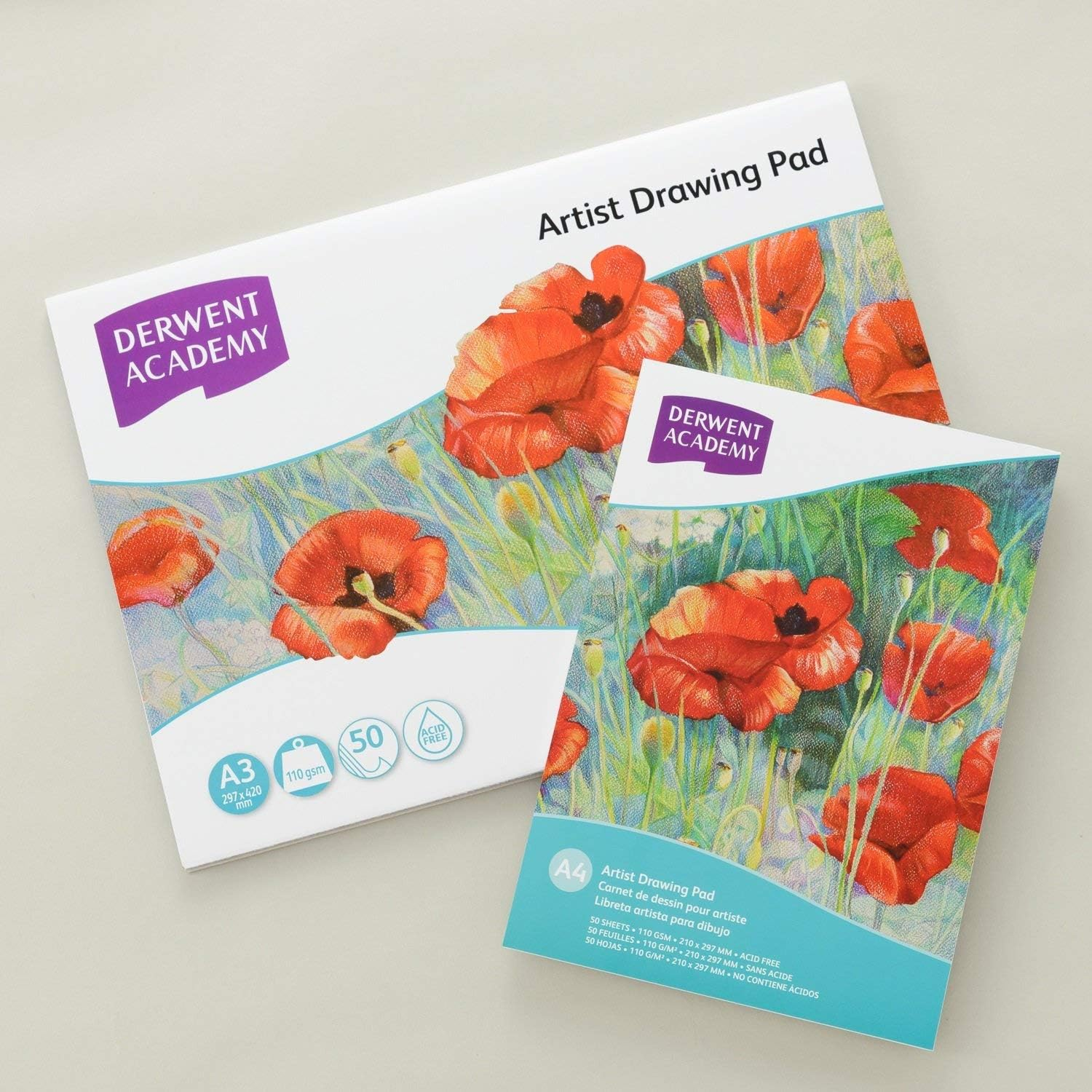 DERWENT(R) R31215F Academy Drawing PAD, A4 Portrait 50 Sheets image number 4