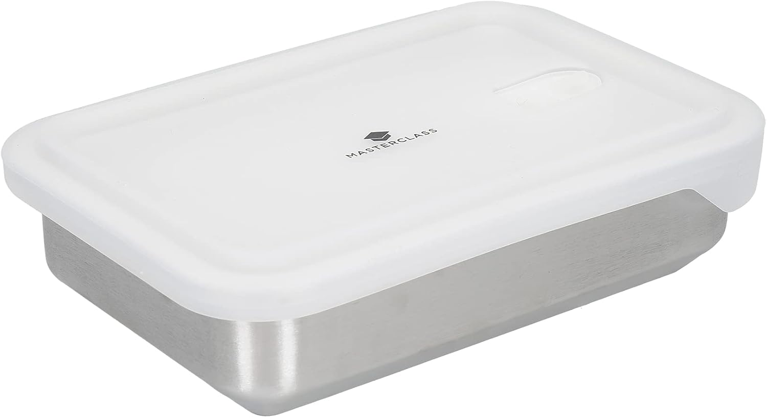 Masterclass All-In-One Stainless Steel Container with Lid, Suitable for Oven, Freezer and Microwave, 1.3 Volume image number 4