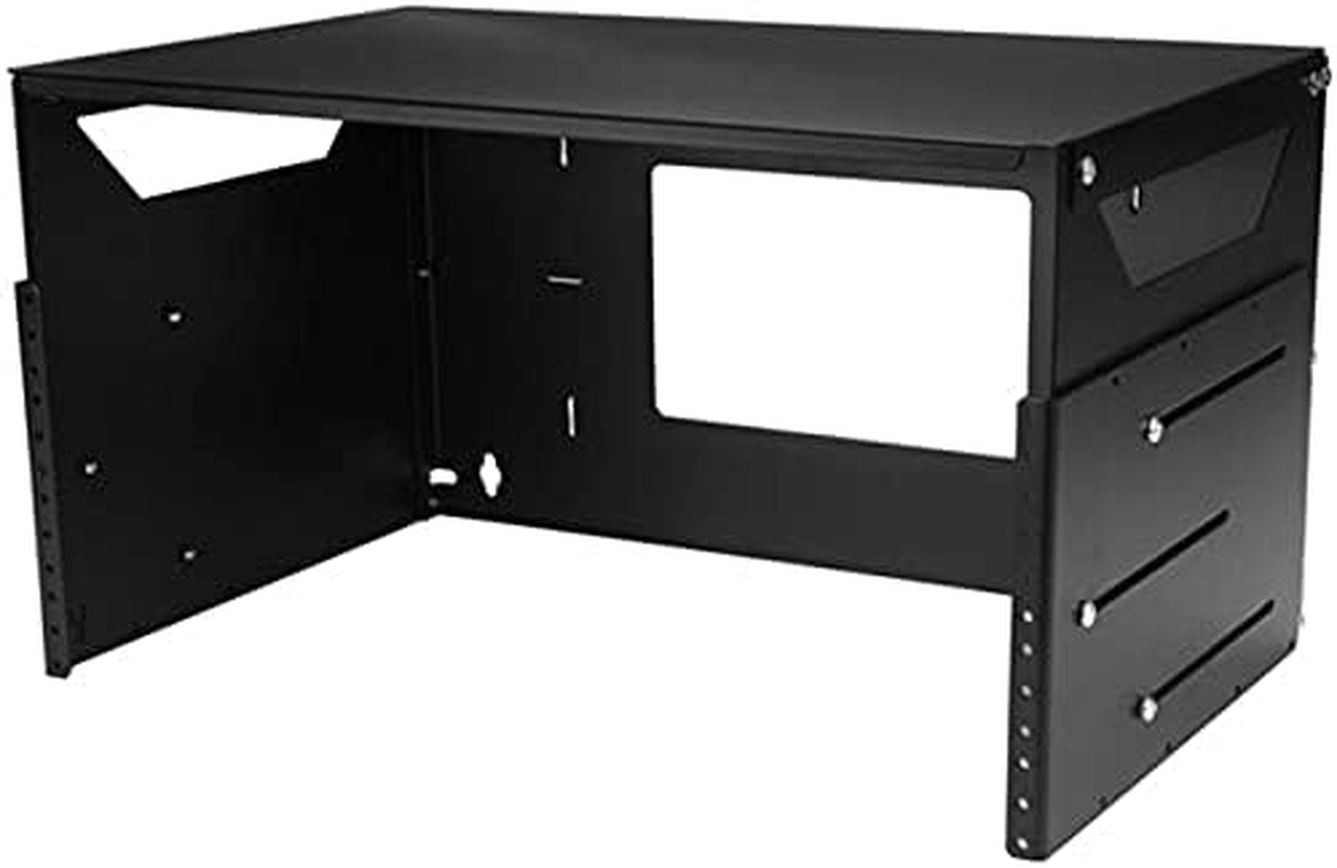 Startech.Com WALLSHELF4U Wall-Mount Server Rack, Solid Steel, Adjustable Depth 12" to 18" Components Other image number 3