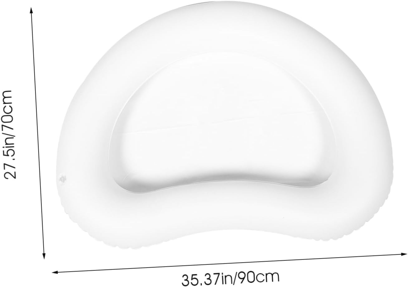 Totority Inflatable Spa Footbath Small Basin Foot Bath for Pool Entry Folding Foot Wash Basin Folding Foot Basin Foot Soaking Basin Camping Foldable Basin Collapsible Bath Cleaning Tool PVC