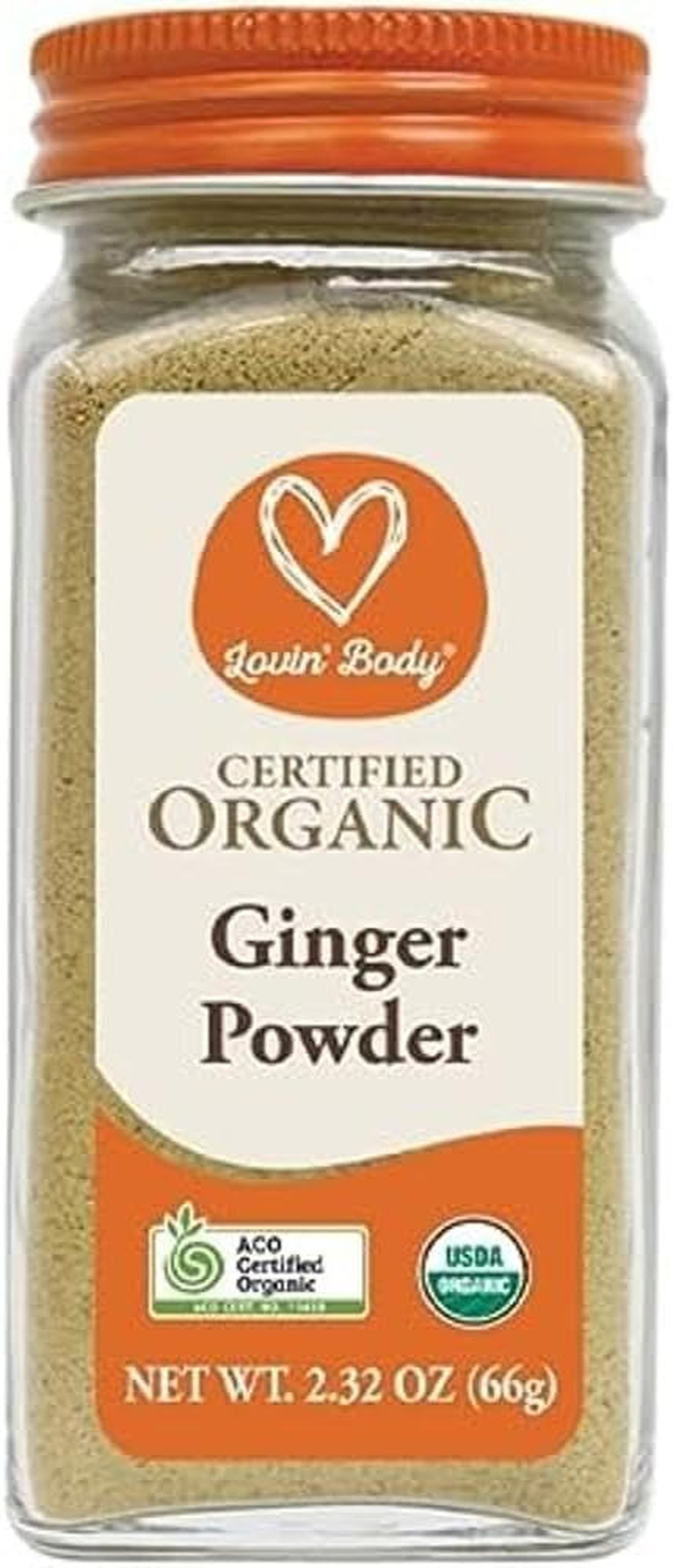 Lovin' Body Organic Ginger Powder 66 G
