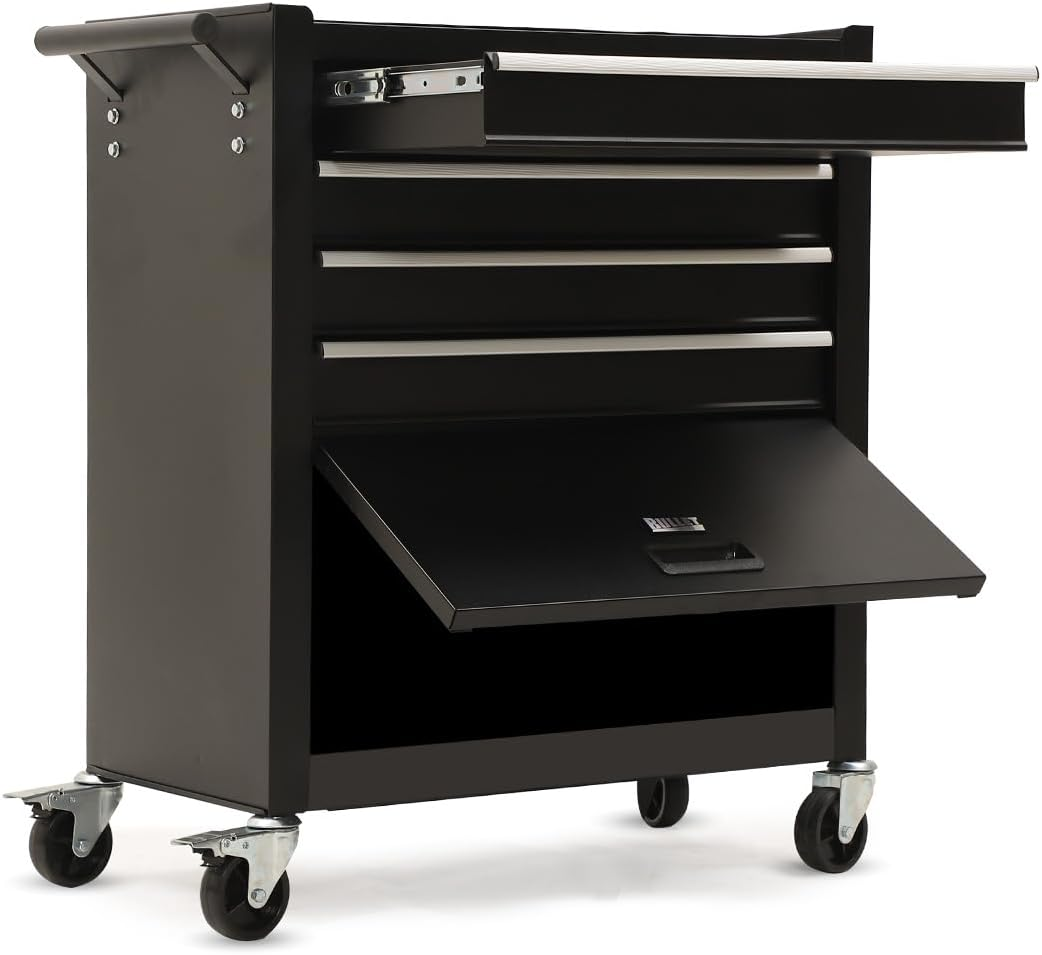 5 Drawer Tool Cabinet - Black image number 2