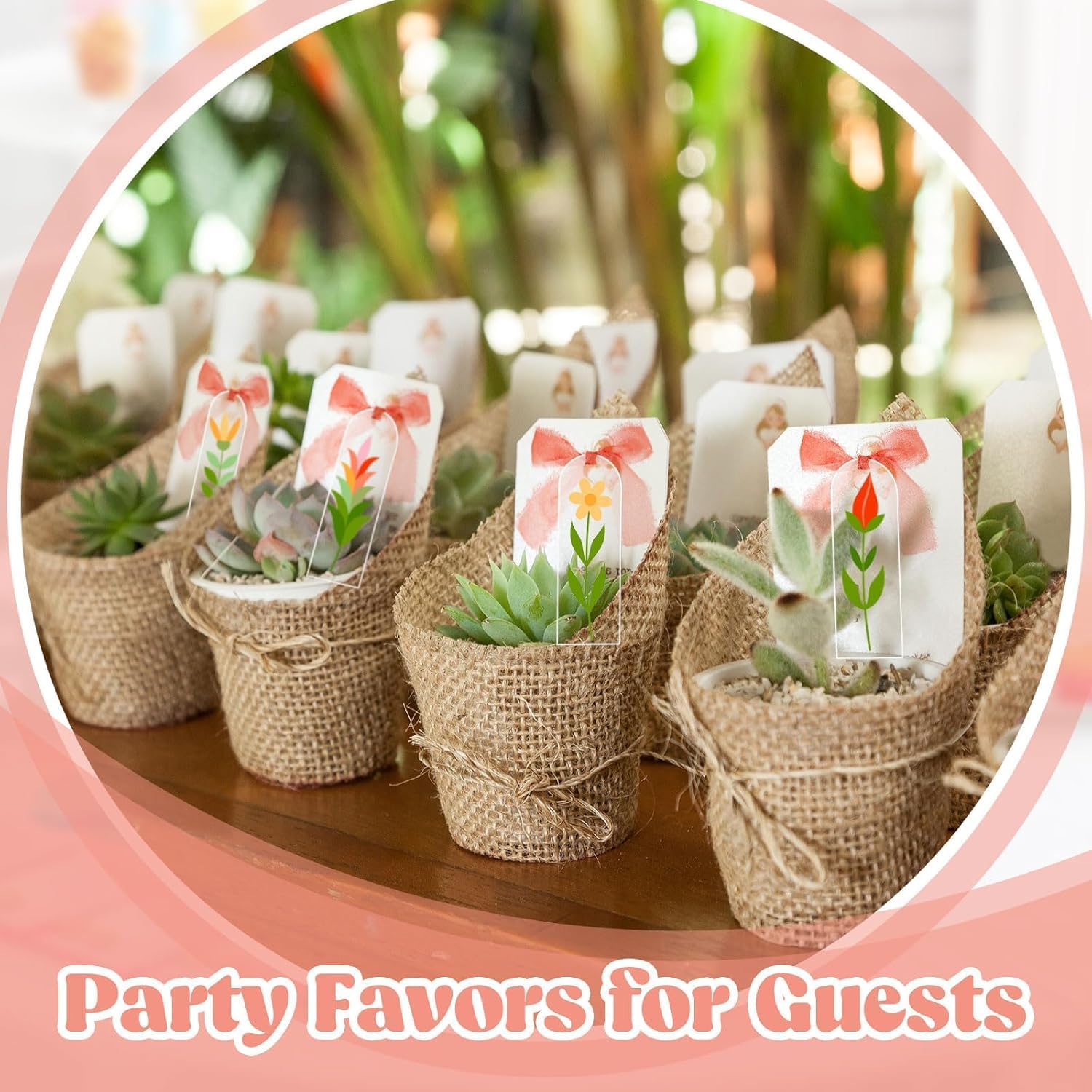 100Pcs Acrylic Bookmark Blanks Kits, Clear Acrylic Bookmarks Tags with 2 Rolls Ribbon, DIY Craft Transparent Bookmark for Reading Lovers School Presents Reading Accessories Gift (5.9 X 2 Inch, Pink) image number 1