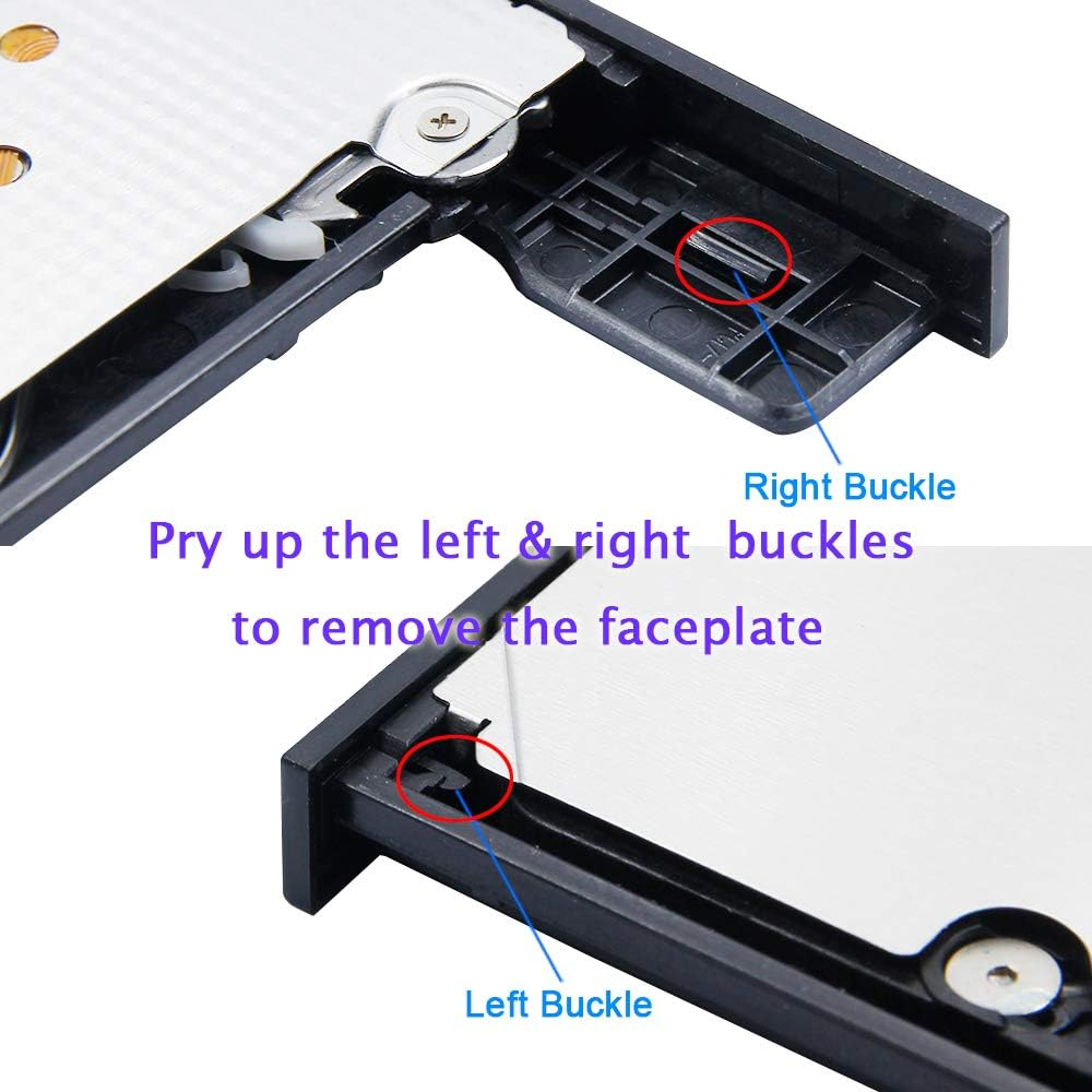 New Dual Layer 8X DVD+-RW DL DVD-RAM Writer 24X CD-RW Burner, Model SU-208 SU208 SU-208GB 208BB 208AB 208FB 208CB, Laptop Internal CD DVD Player 9.5Mm Slim Tray-Loading SATA Optical Drive Replacement