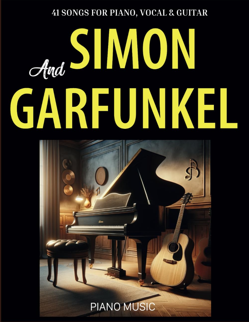 Simon and Garfunkel Piano Music: 41 Songs for Piano, Vocal & Guitar