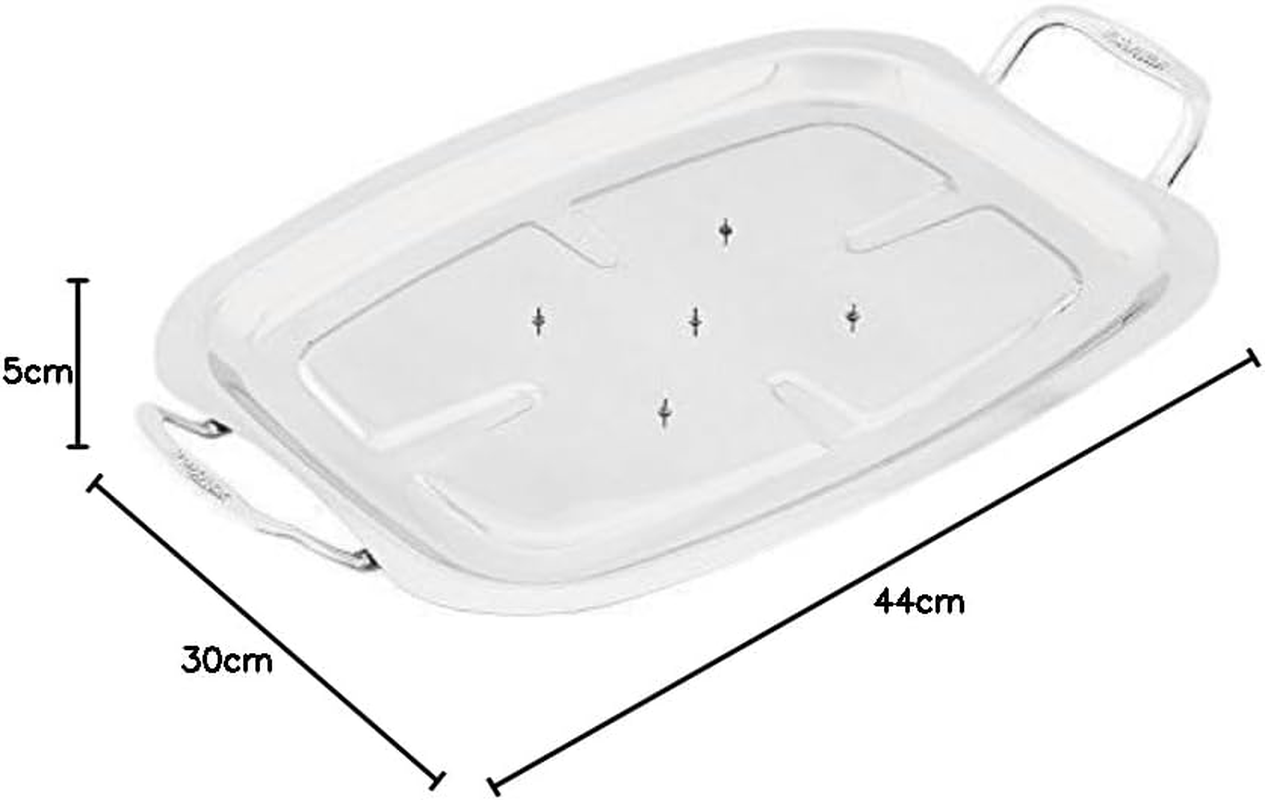 Scanpan Carving Tray, 44 Cm Size, Silver image number 1