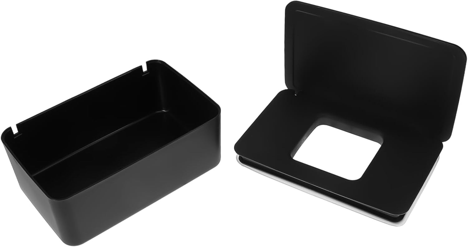 Wet Wipes Storage Box Refillable Plastic Holder Lid for Diapers Wipes Holder Facial Towel Container Tissue Storage Container image number 4