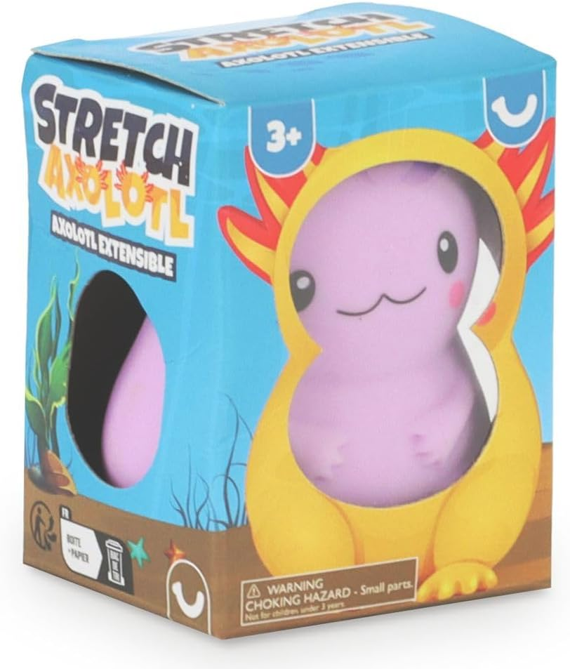 Keycraft Stretch Axolotl &ndash; a Squishy Stretch of Joy image number 1