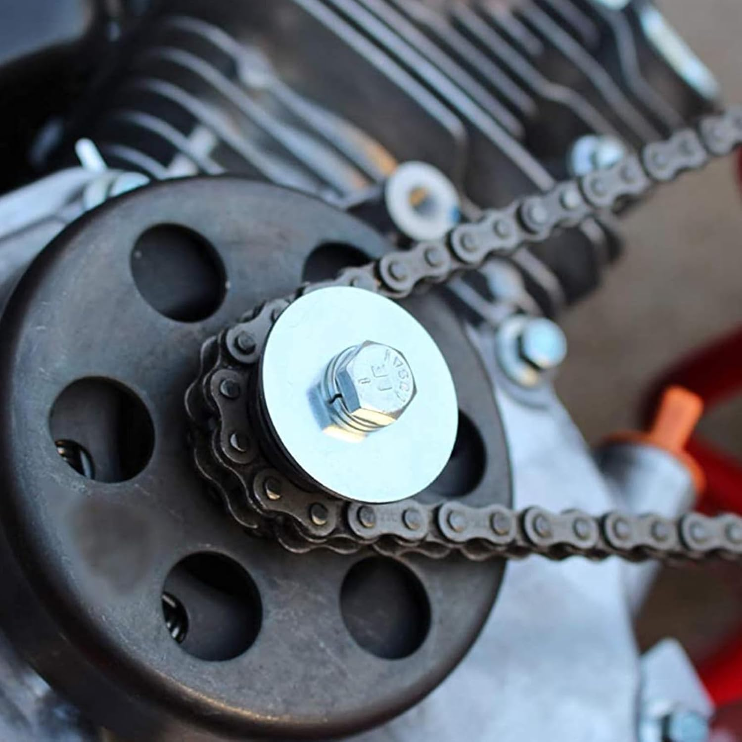 Go Kart 3/4 Inch Bore 13 Tooth for 170F Engine, 428 Chain Centrifugal 13T for Mini Bikes and Go Karts, Lawnmower, Garden Equipment Log Splitters image number 3