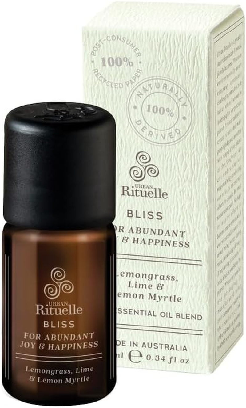 Urban Rituelle Natural Remedy Wellness Rituelles, 10Ml - Mindful: Essential Oil Blend with Marjoram, Ylang Ylang & Sandalwood, Aromatherapy for Calm, Balance & Relaxation - Diffuser, Massage, or Bath image number 2