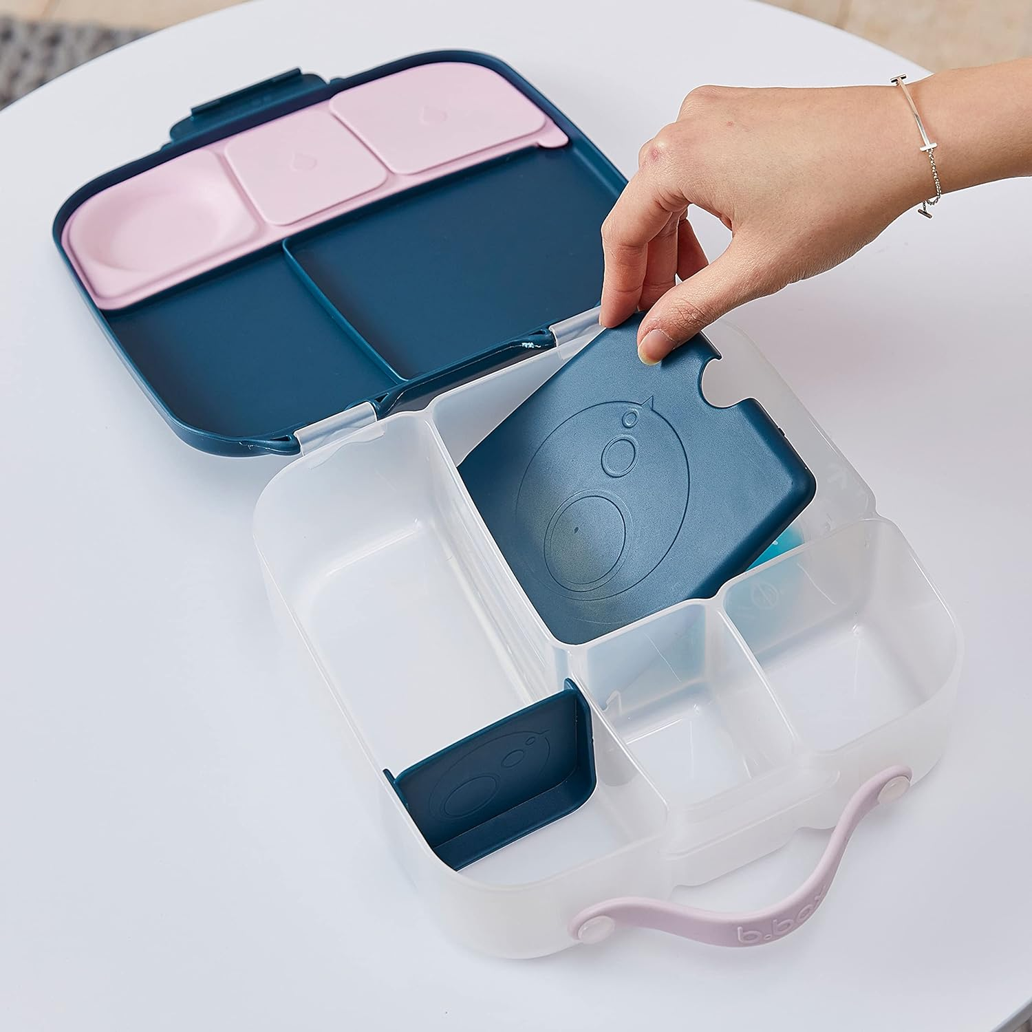 B.Box Gel Cooler, Twin Pack - Silicone Pouch or Bag - 13Cm X 13Cm X 1Cm - Insulated - Dishwasher Safe - Freezer Safe - Basic - Food Container