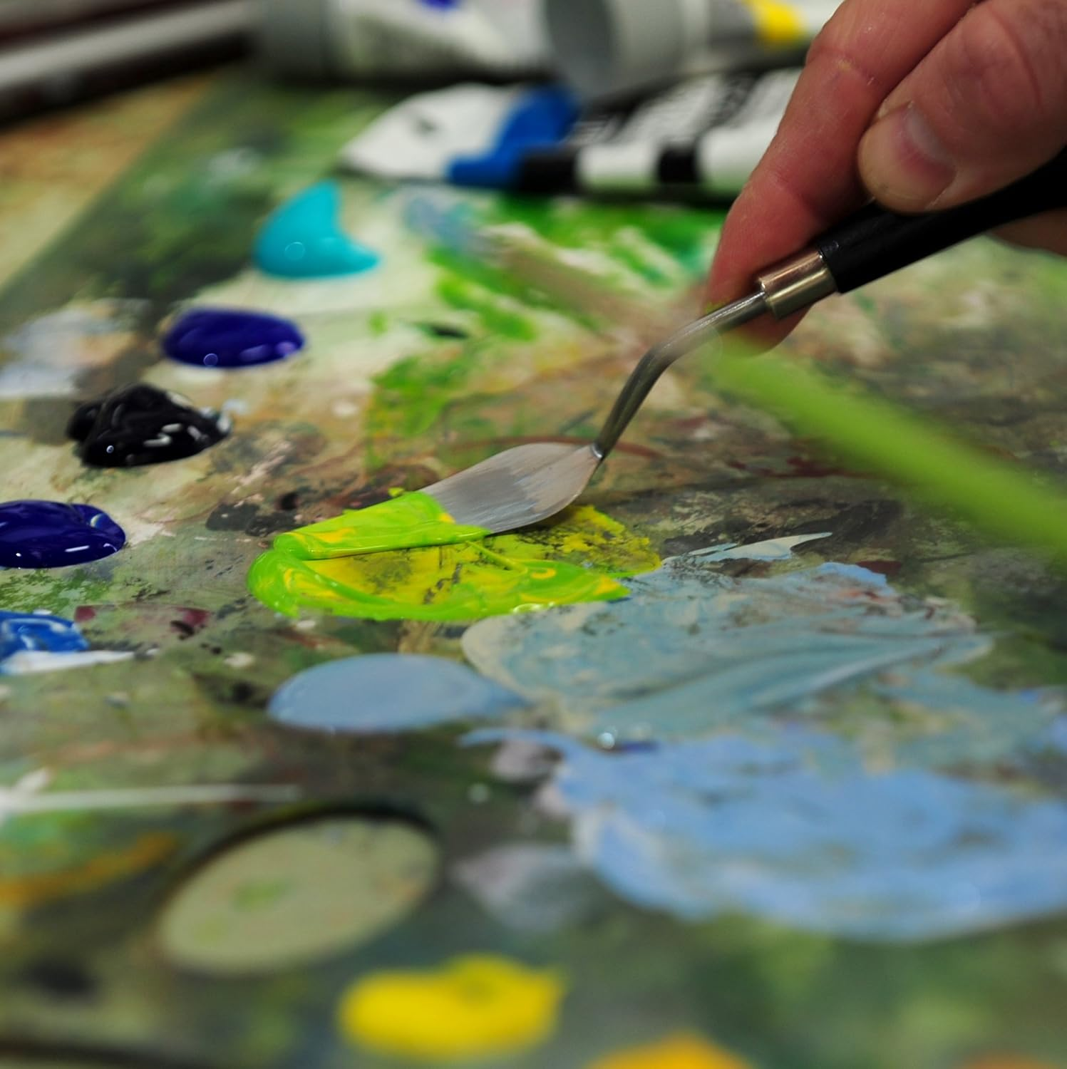 Liquitex Professional Freestyle Traditional Knives 6-Piece Ring Set image number 4