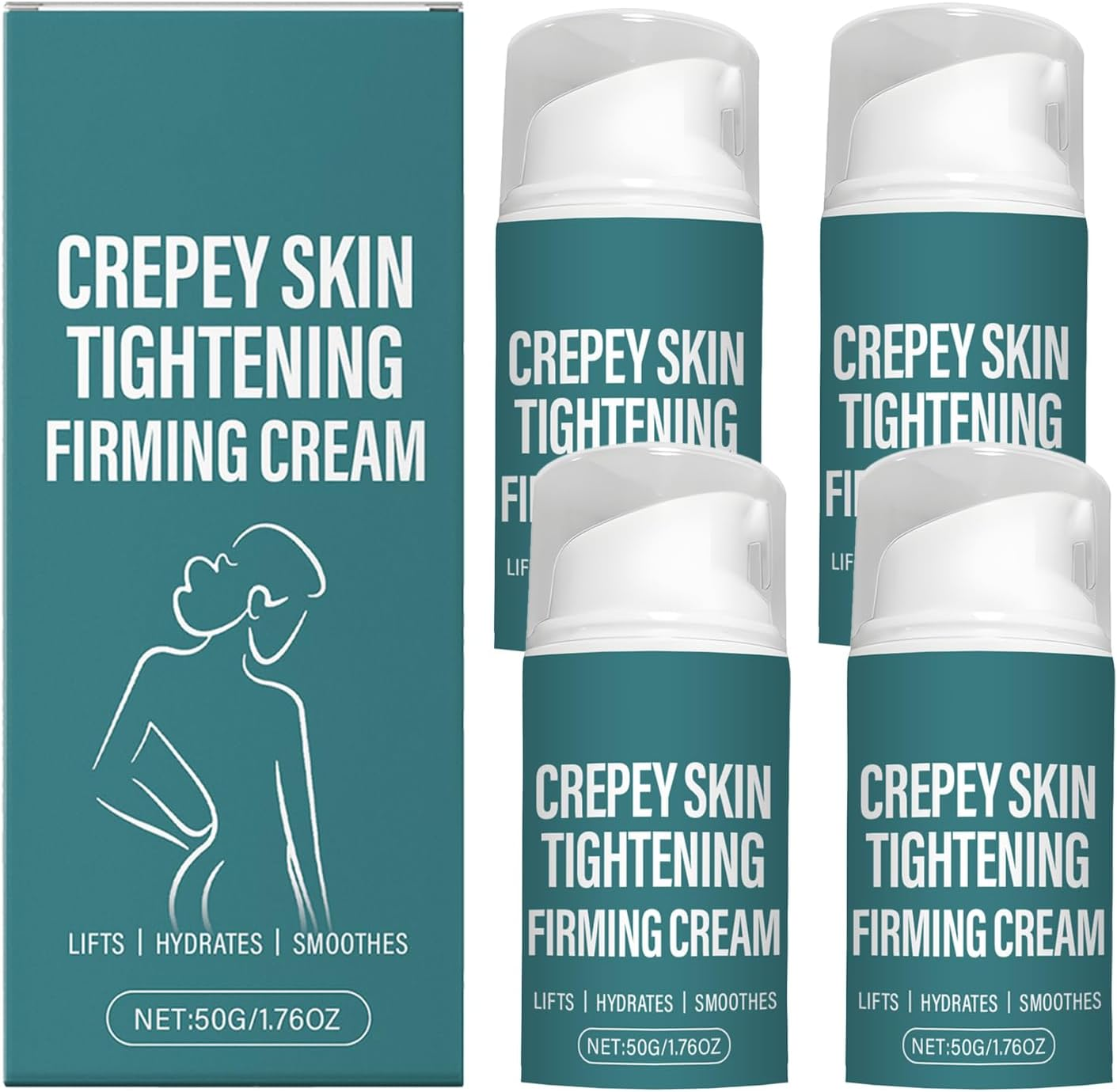 Cellu Firming Body Cream&ndash;Multi-Area Tightening for Neck,Arms&Abdomen,72H Deep Hydration,Fast-Absorbing Formula to Improve Skin Elasticity&Texture,Suitable for Most Skin Types (4) image number 6