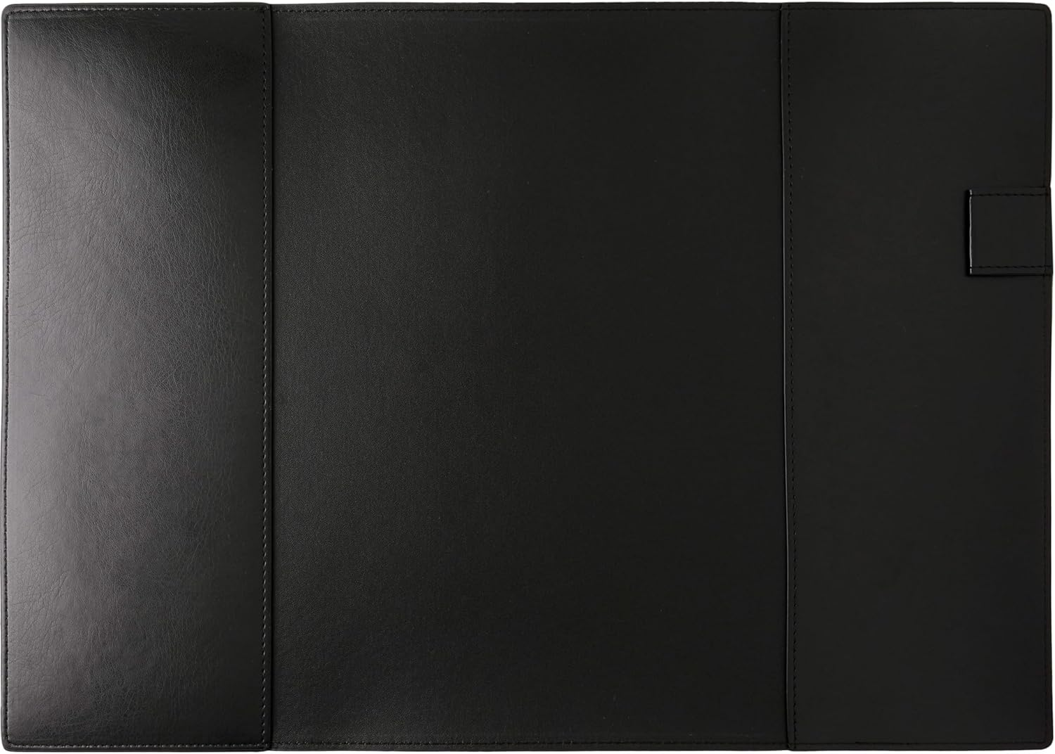 Slip-On WCV Notebook Cover B5 Black WCV-2901 PU Leather Lightweight with Pen Holder Simple image number 2