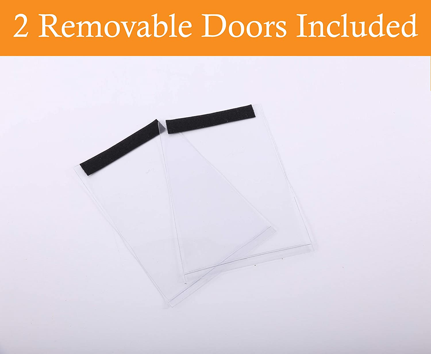 K&H Pet Products Outdoor Cat House, Unheated, Barn, Polyester, 19 X 22 X 17 Inches, Perfect for Cats, Community Cats, and Ferals image number 2