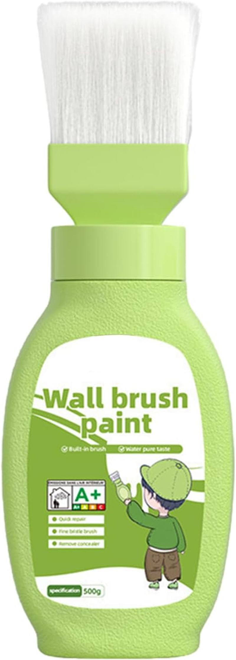 White Paint for Wall - Wall Paint Roller Brush - Odorless White Repair Rolling Brush for Furniture Home Kitchen Bathroom Bedroom image number 3