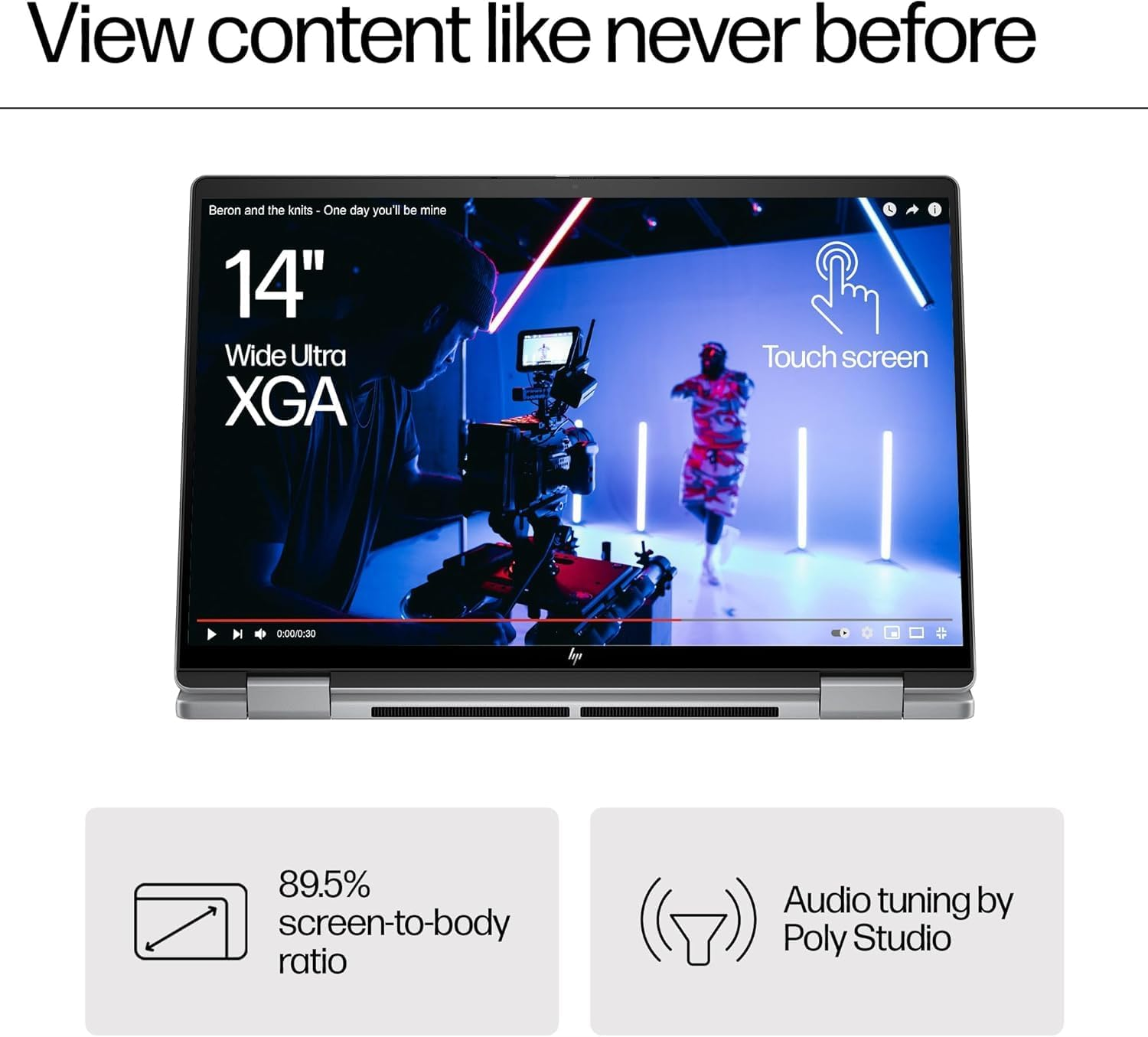 HP Envy X360 2-In-1 Laptop 16', 2K Touch Display, Built-In AI, Intel Core Ultra 7 155U Processor, 16GB RAM, 512GB SSD, Intel Graphics, Windows 11, Convertible, Long Battery Life, Silver, 9V361PA image number 6