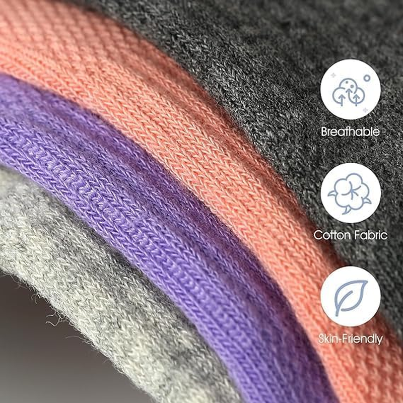 ZANZER Grip Socks for Men Women Pilates Grip Socks Non Slip Yoga Sock with Grips for Sport,Hospital,Ballet,Barre,Dance,Barefoot,Workout Grippy Sock image number 3