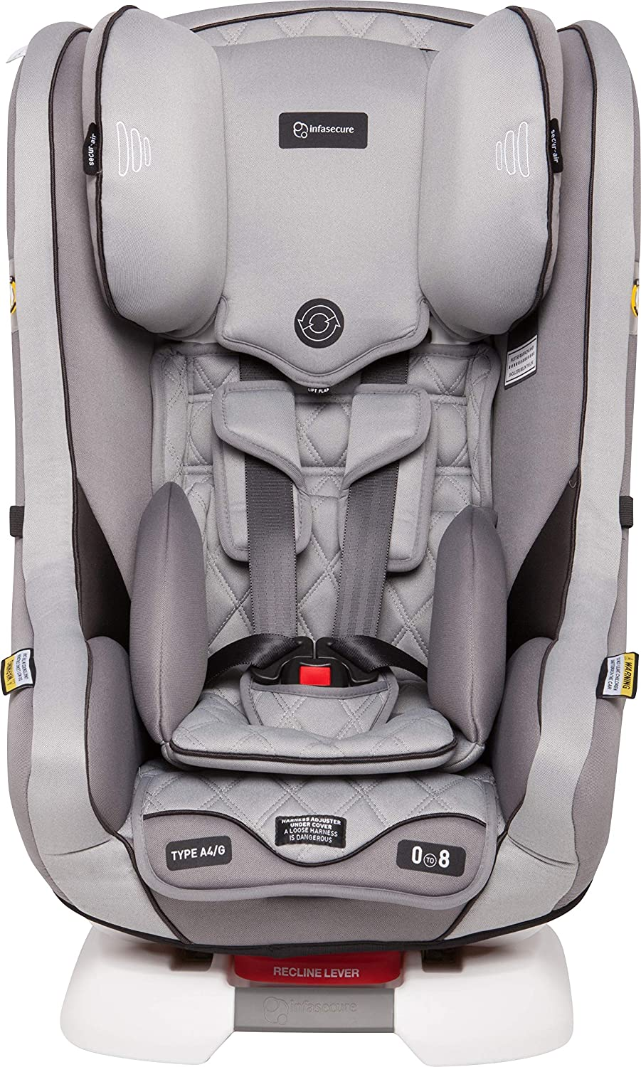 Infasecure Achieve Premium Convertible Car Seat 0 to 8 Years, Day (CS9213) image number 3