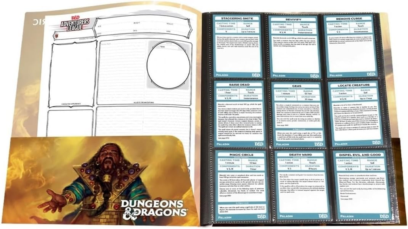 Ultra Pro Cleric Class Folio with Stickers for Dungeons & Dragons)