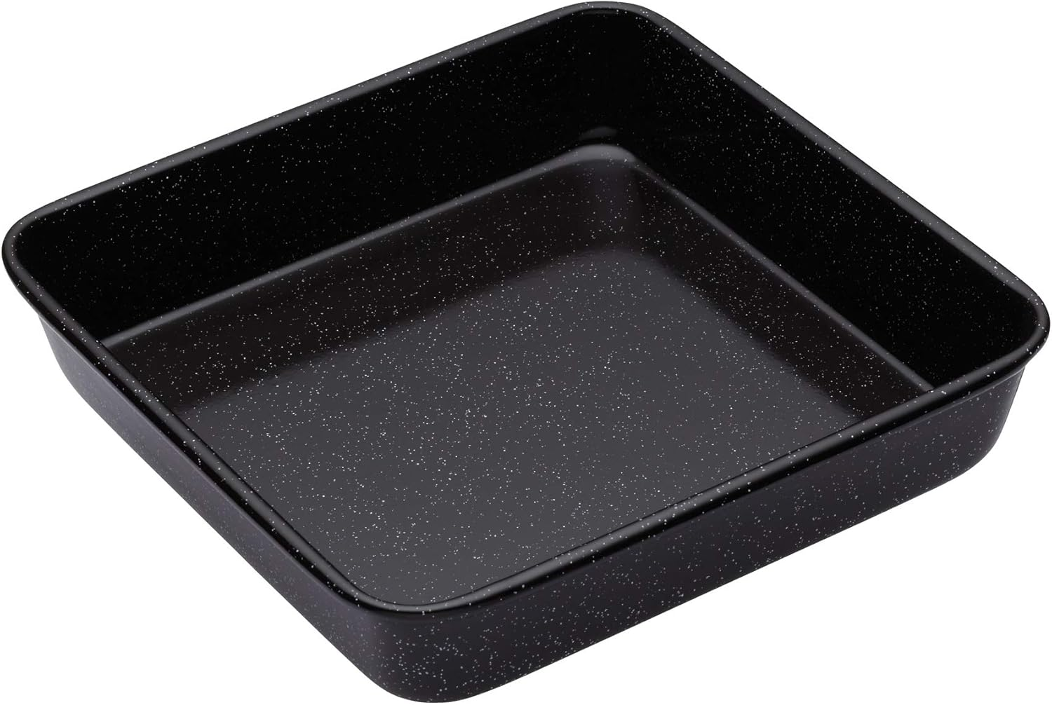 Masterclass Square Baking Tin, Scratch Resistant and Induction Safe Steel Oven Tray with Vitreous Enamel Coating, 23Cm (9 Inch), Black image number 6