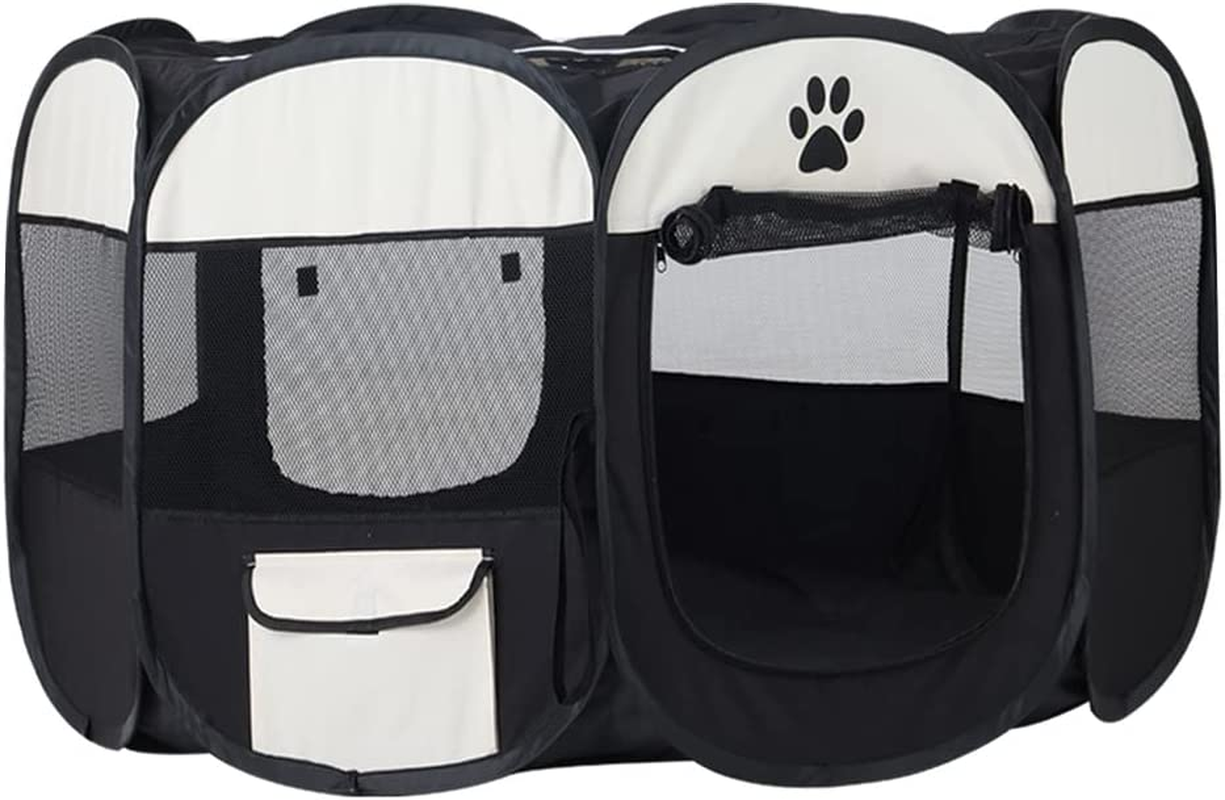 I.Pet Pet 3XL Large 8 Panel Dog Playpen Rabbit Play Pen Playpens Fence Cage Cages Puppy Exercise Enclosure Crate Pets Barrier Portable Outdoor Indoor Run Gate Guinea Pig Heavy Panels Kennel