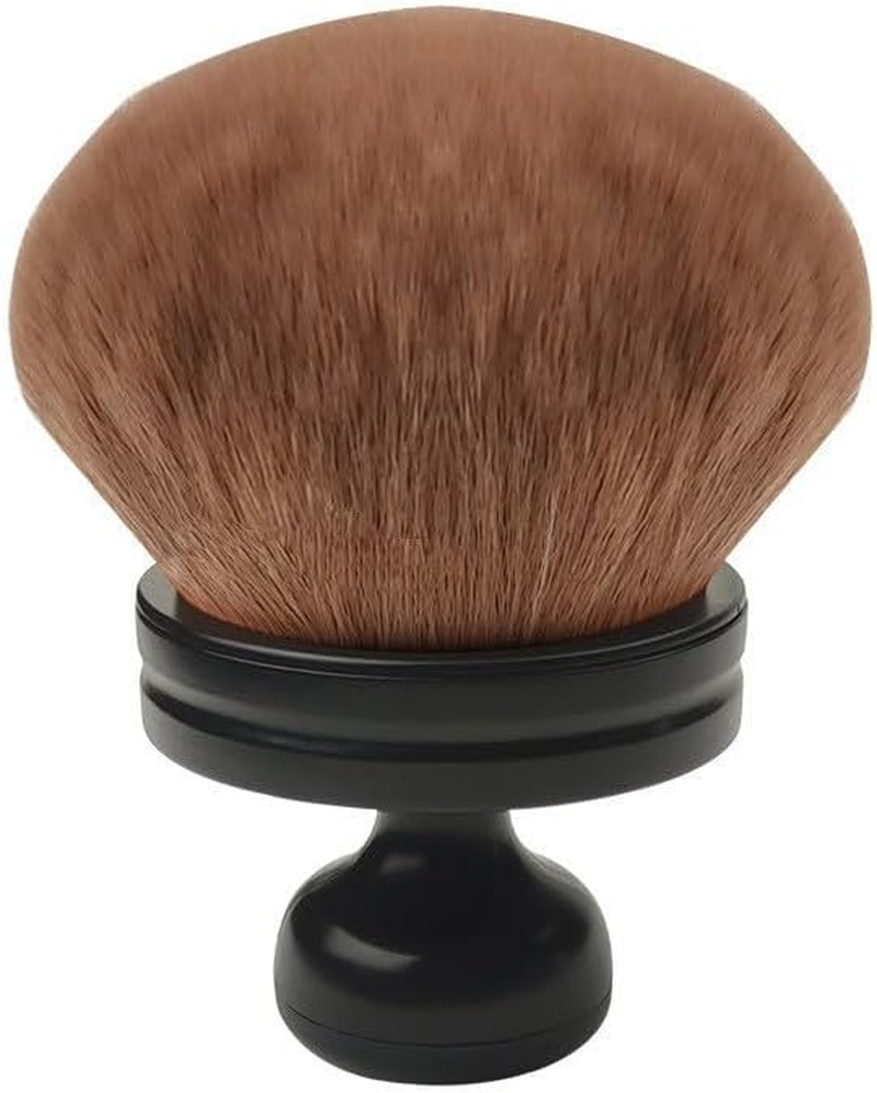 XINYUICEAN Extra Large Body Self Tanner Makeup Brush, Wide-Headed Self Tanning Kabuki Blend Brush for Powder, Blusher, Foundation, Bronzer, Self Tan Face, Body, Leg and Back Applicator (Black)