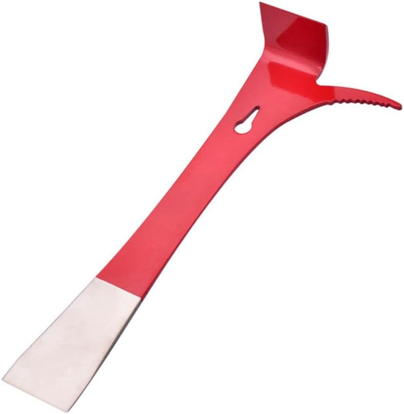 2 Pcs Beekeeping Tool Bee Hive Box Scraper Knife Bee Hive Scraper 3 in 1 Stainless Steel Bee Hive Tool with J Hook, for Beekeepers