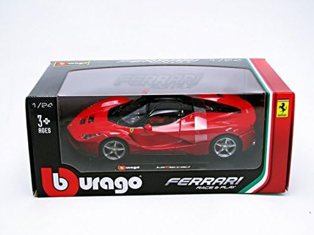 Bburago Ferrari LA Ferrari Scale Diecast Car Vehicle, 1:24 image number 1