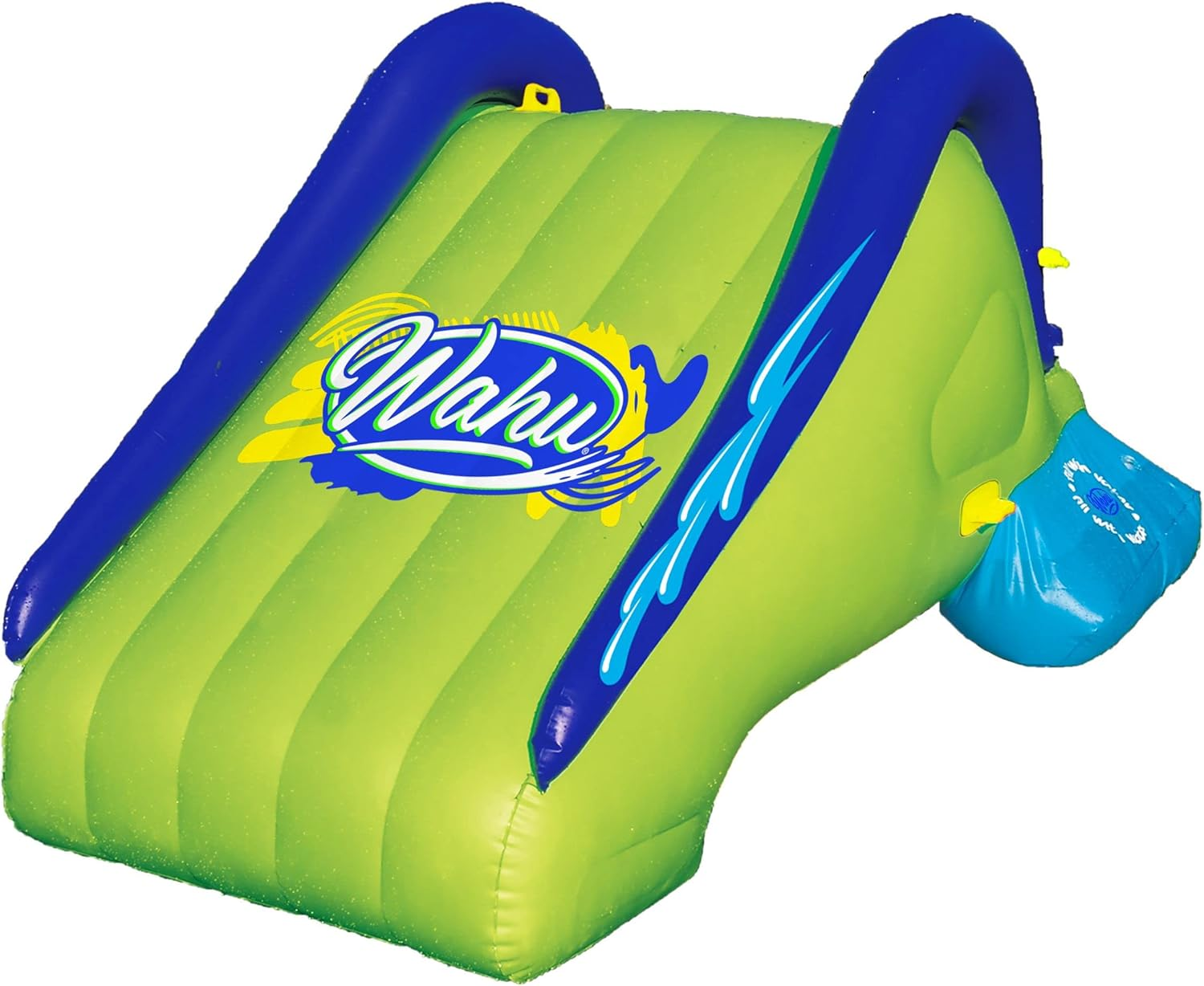 Wahu Backyard Inflatable Supa-Doopa Pool Slide &ndash; Giant Water Slide with Continuous Spray | Durable Puncture-Resistant Design | Steep, Fast Ride for Kids Summer Fun image number 3
