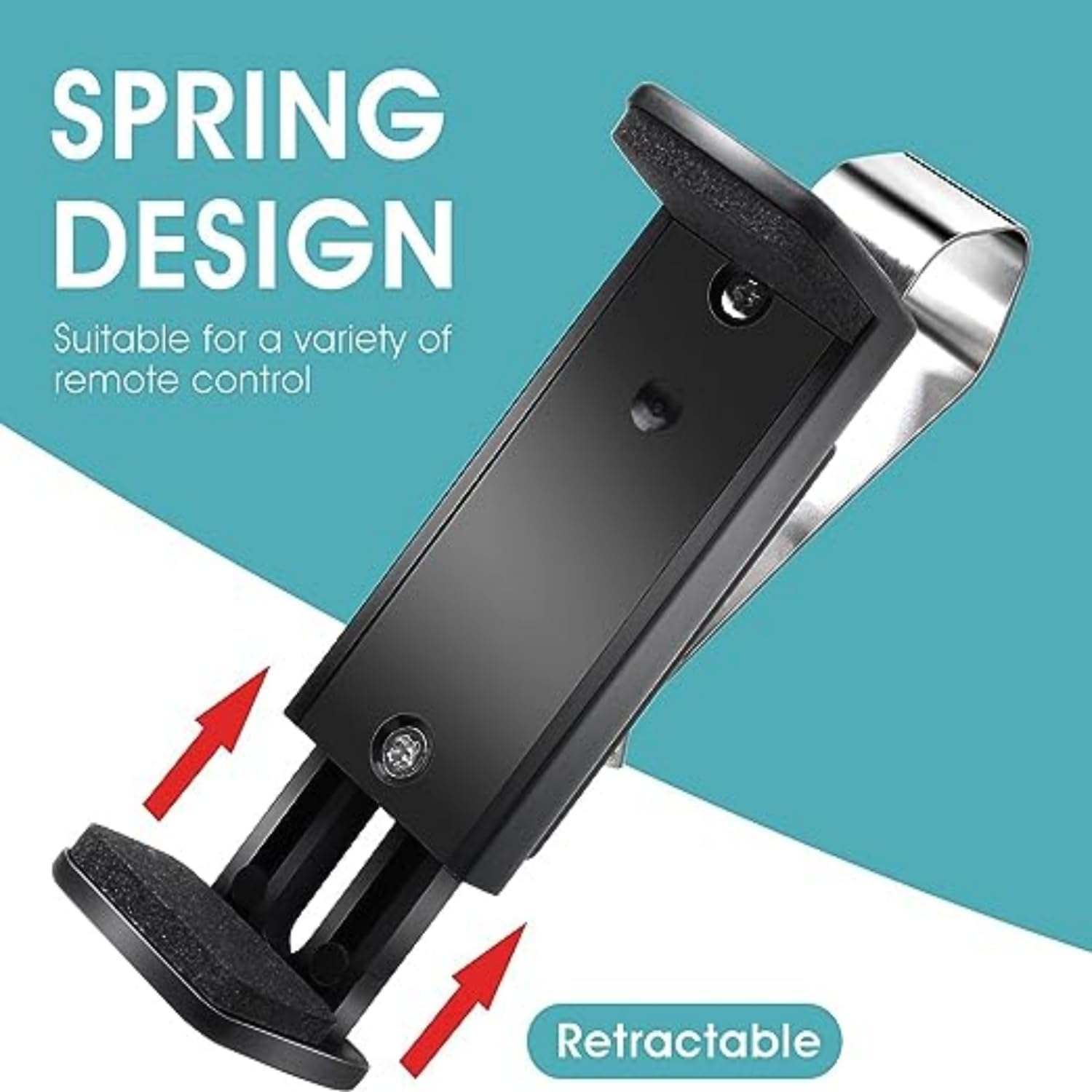 Garage Door Remote Key Car Visor Clip Remote Key Fob Car Key Chain Remote Clip for Garage Door Car Sun Shade Remote Visor Clip for Garage Door Launcher (2)