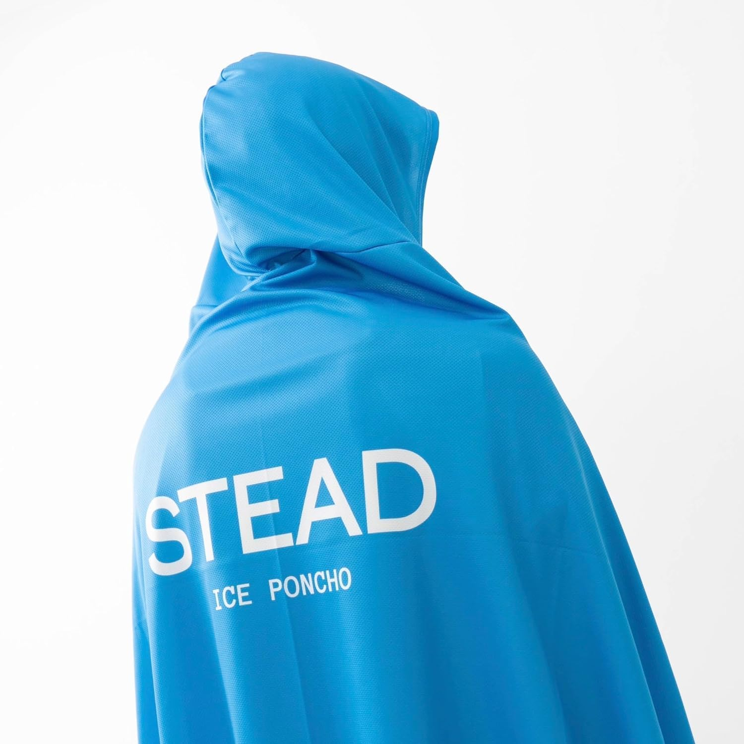Stead Cooling Ice Poncho, Set of 2, Heatstroke Prevention, Sports Watching, Summer Festivals, Outdoor Events, UV Protection, Ultra Lightweight, Pocketable, Poncho, Steed, Sunburn Protection, Disaster image number 2