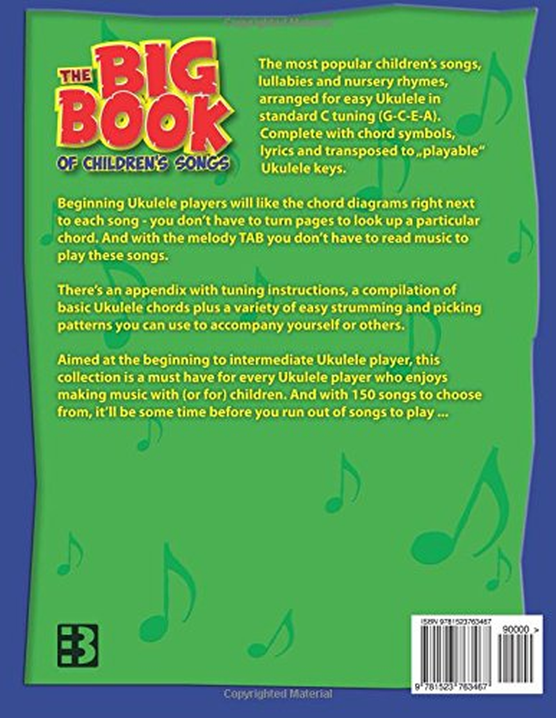 The Big Book of Children'S Songs for Ukulele image number 1
