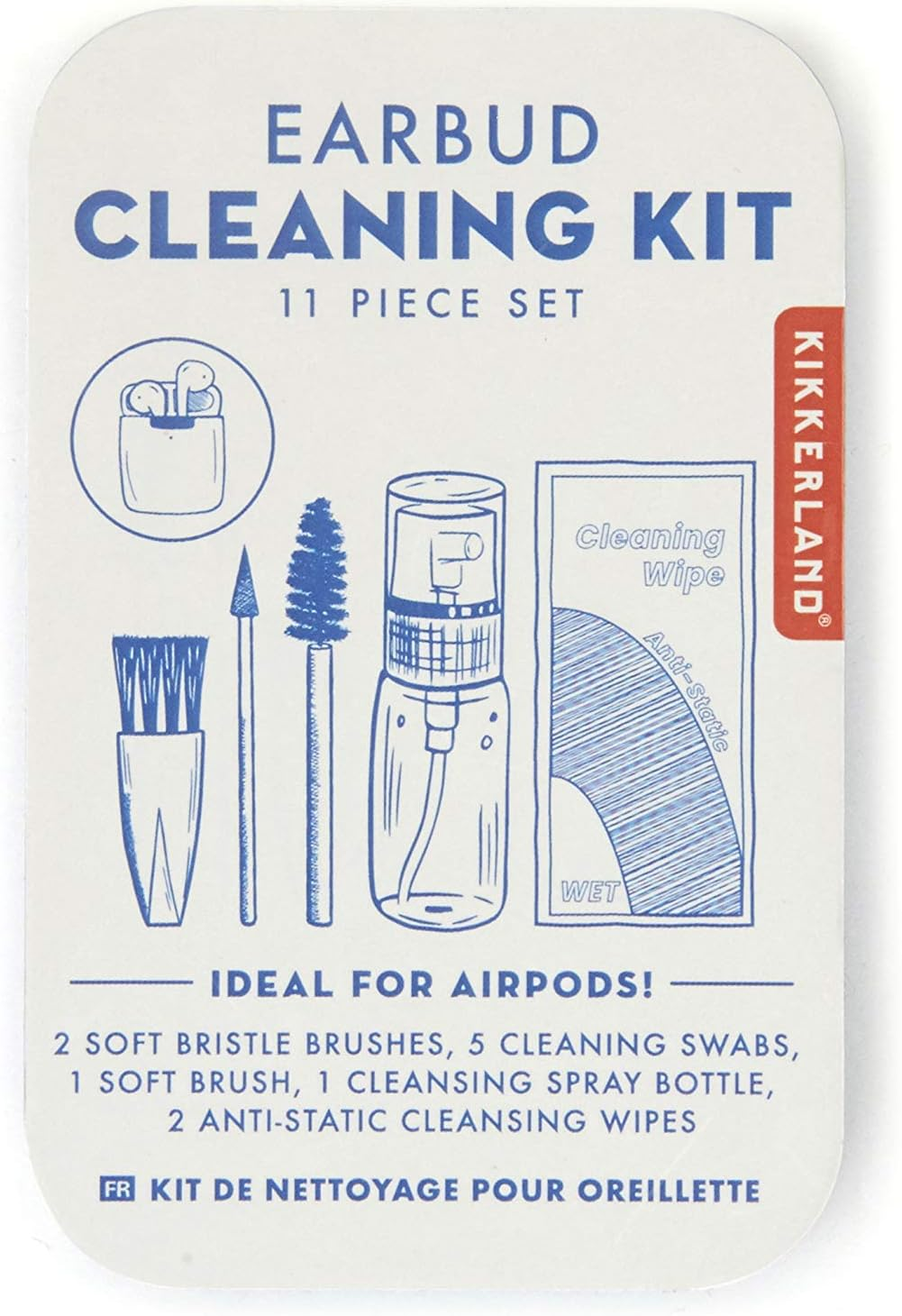 Kikkerland Earbud Cleaning Kit (12 Pack Display) image number 1