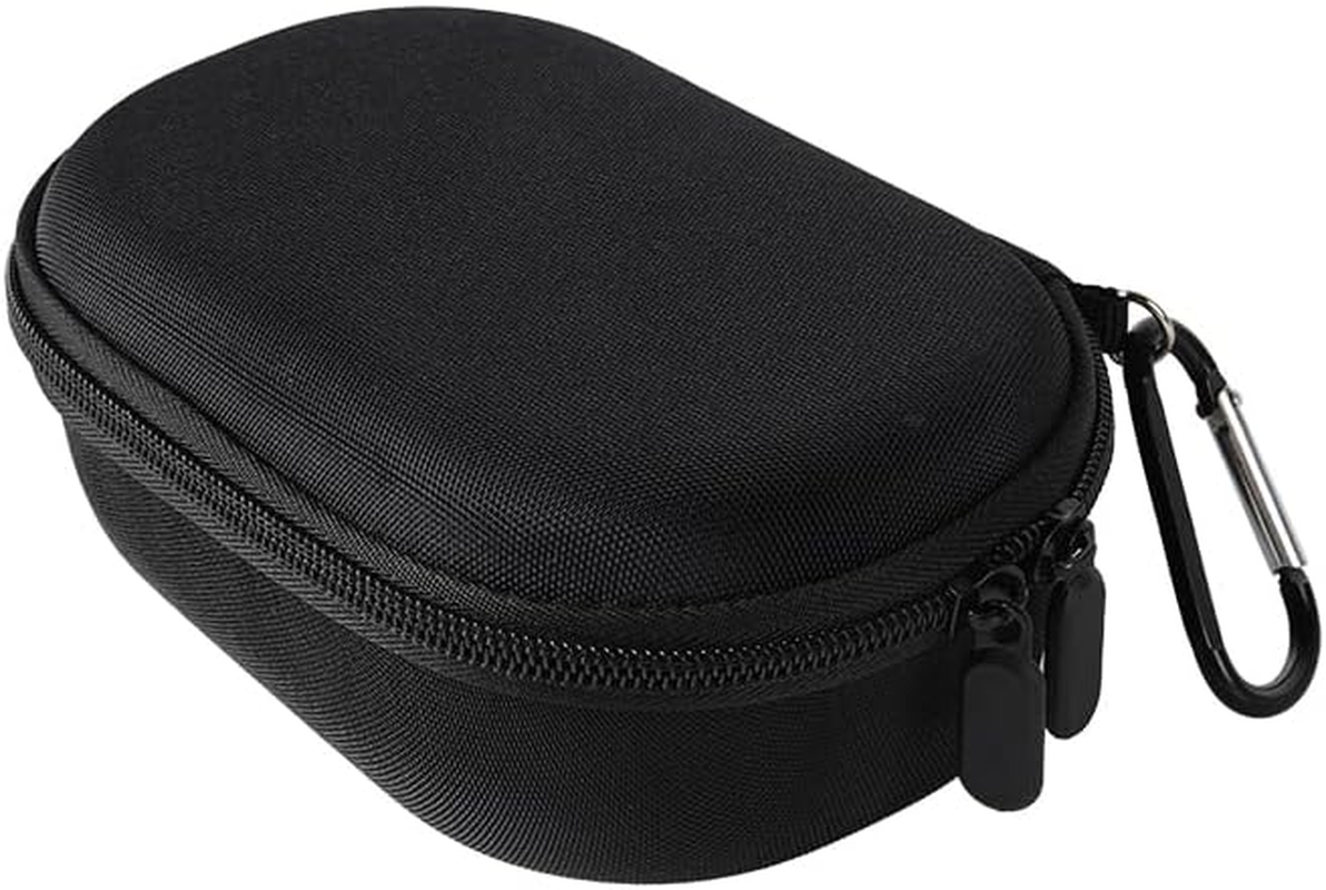 JOYSOG Clip 5 Case, Hard Travel Protective Case for JBL Clip 5 Portable Mini Bluetooth Speaker Cover Case with Carabiner&Strap (All Black)