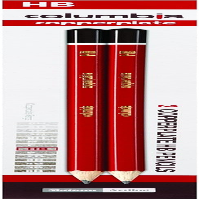 Columbia Copperplate Lead Pencil Hexagonal Hb, Pk2 image number 2