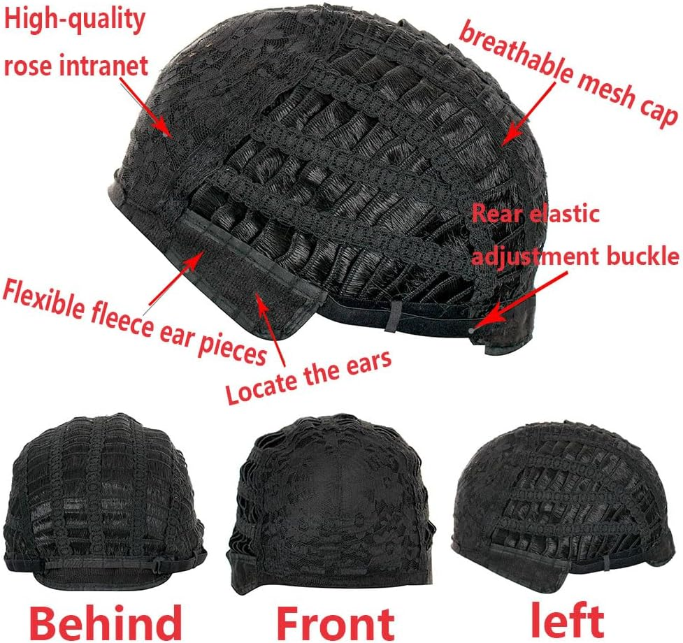 AUBWIG Short Brown Bob Wigs Pixie Charming Style Fluffy with Fringe Natural Straight Synthetic Short Hair Wigs Daily Hair (Brown #3B) image number 2